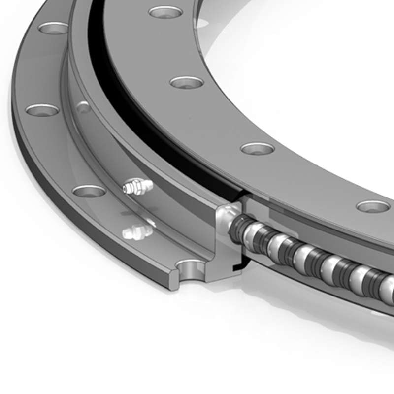 Flanged Four Contact Ball Slewing Bearing