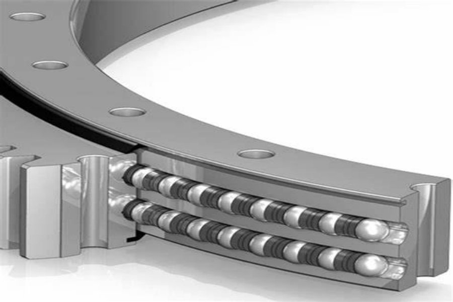 Double Row Ball Slewing Ring Bearings The Backbone of Heavy-Duty Rotation