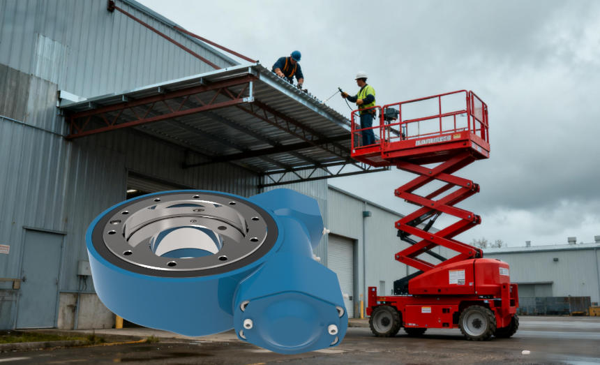 High-Precision Spur Gear Slew Drives