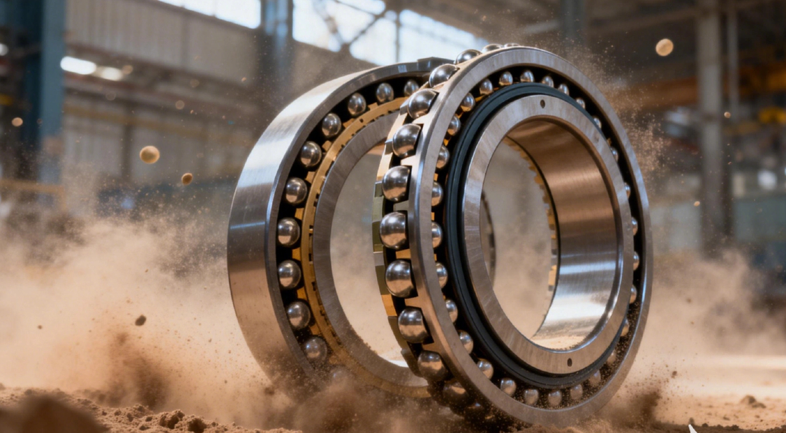 Sealed Slewing Bearing for Dusty Environment