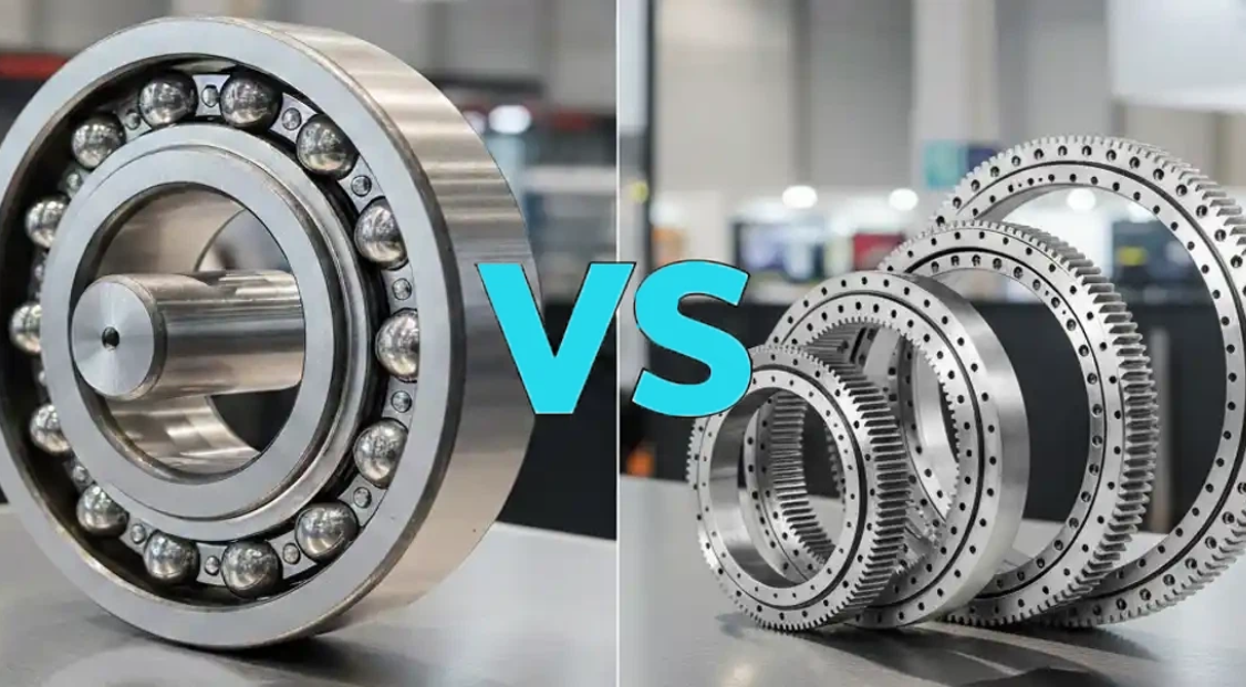 Ball Bearings vs. Slewing Bearings: Key Differences & Selection Guide