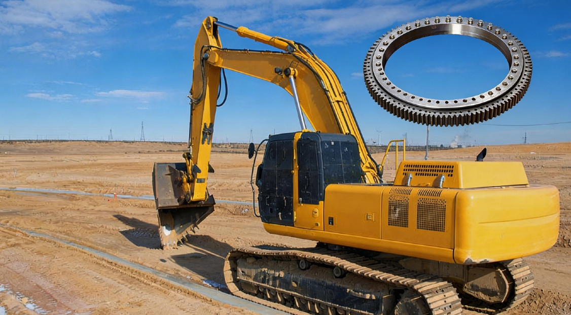 What Type of Slewing Bearings Can Be Used on an Excavator?