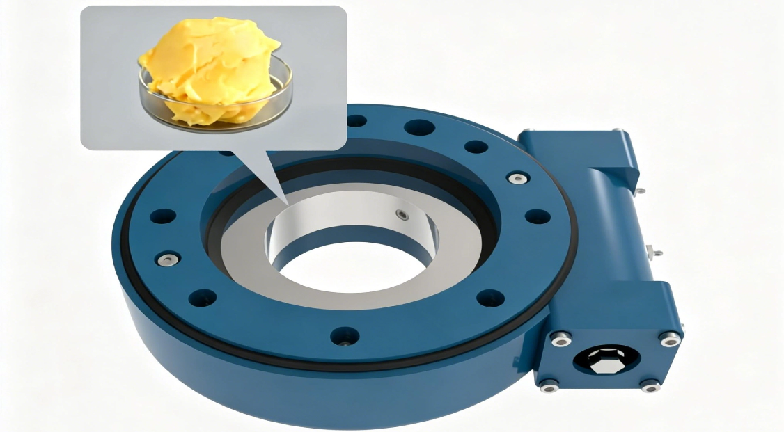 How Should the Slew Drive Be Lubricated Correctly?