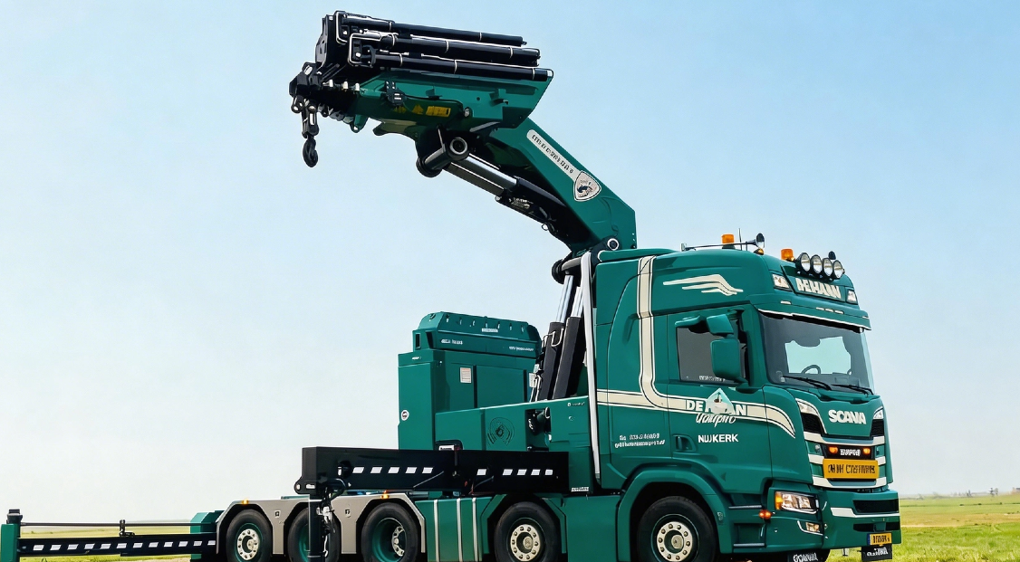 The Truck Crane Upgrade: From Slewing Ring to Slew Drive