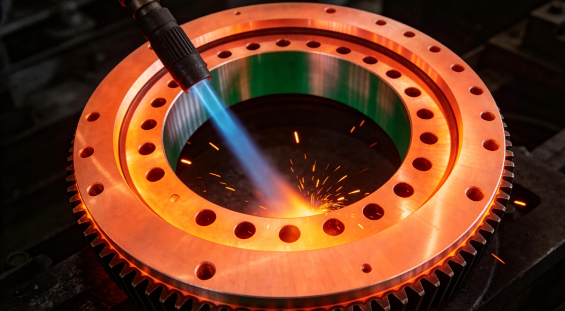 Heat Treatment for the Slewing Bearing