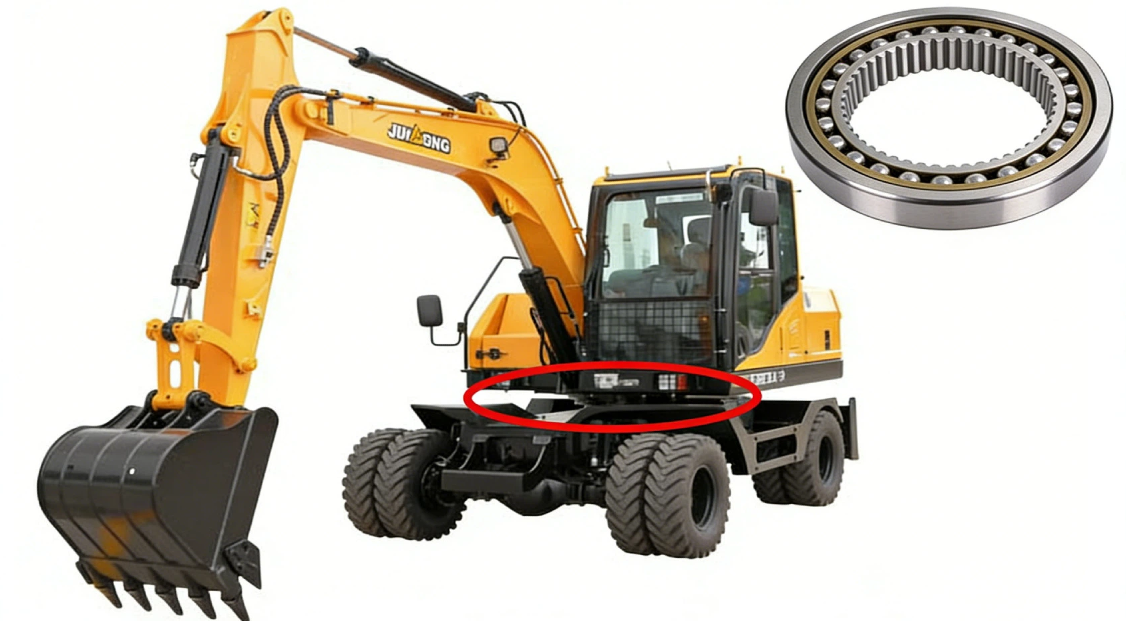 How to Choose a Slewing Bearing for an Excavator?