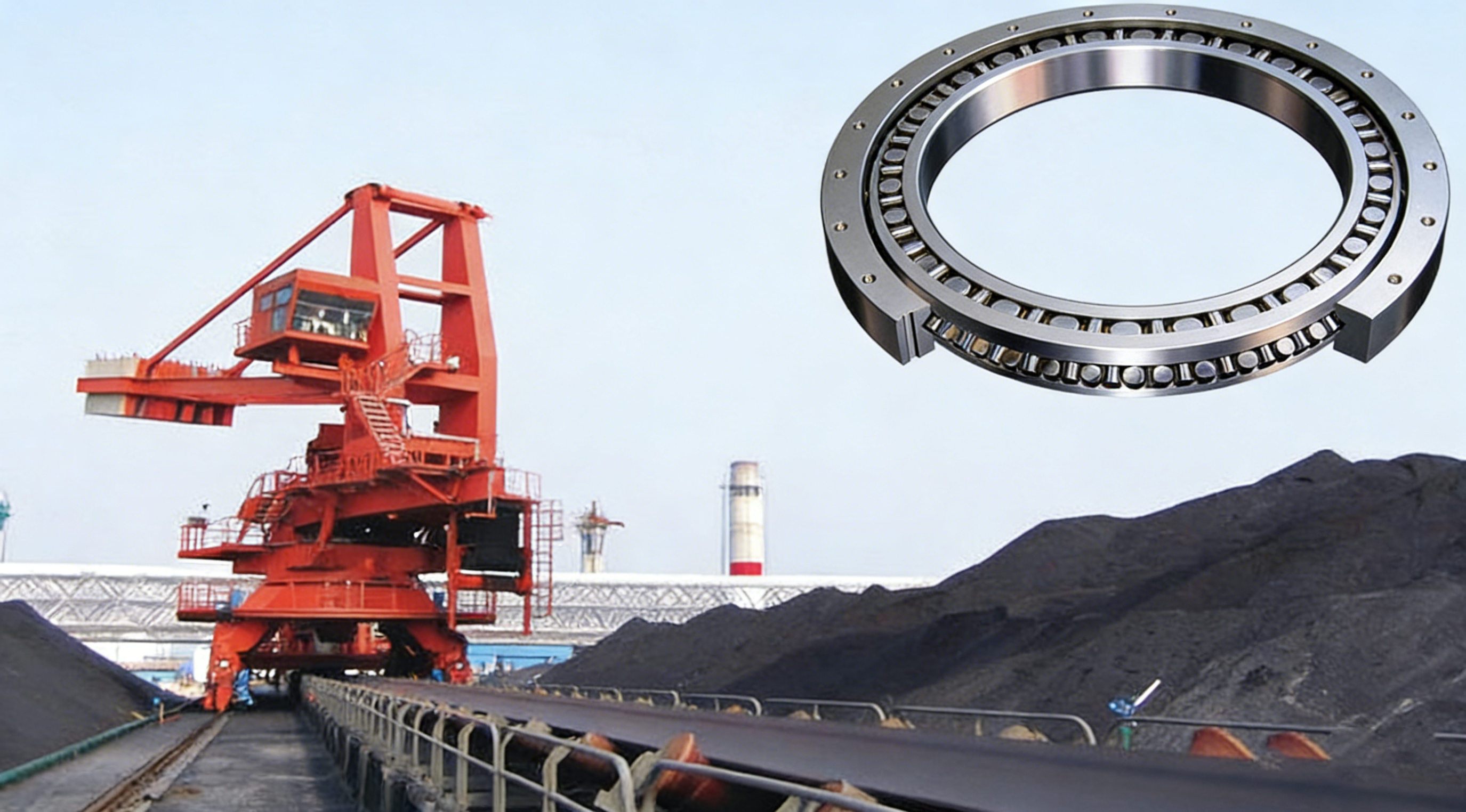 Slewing Bearings: The Core of Every Stacker & Reclaimer