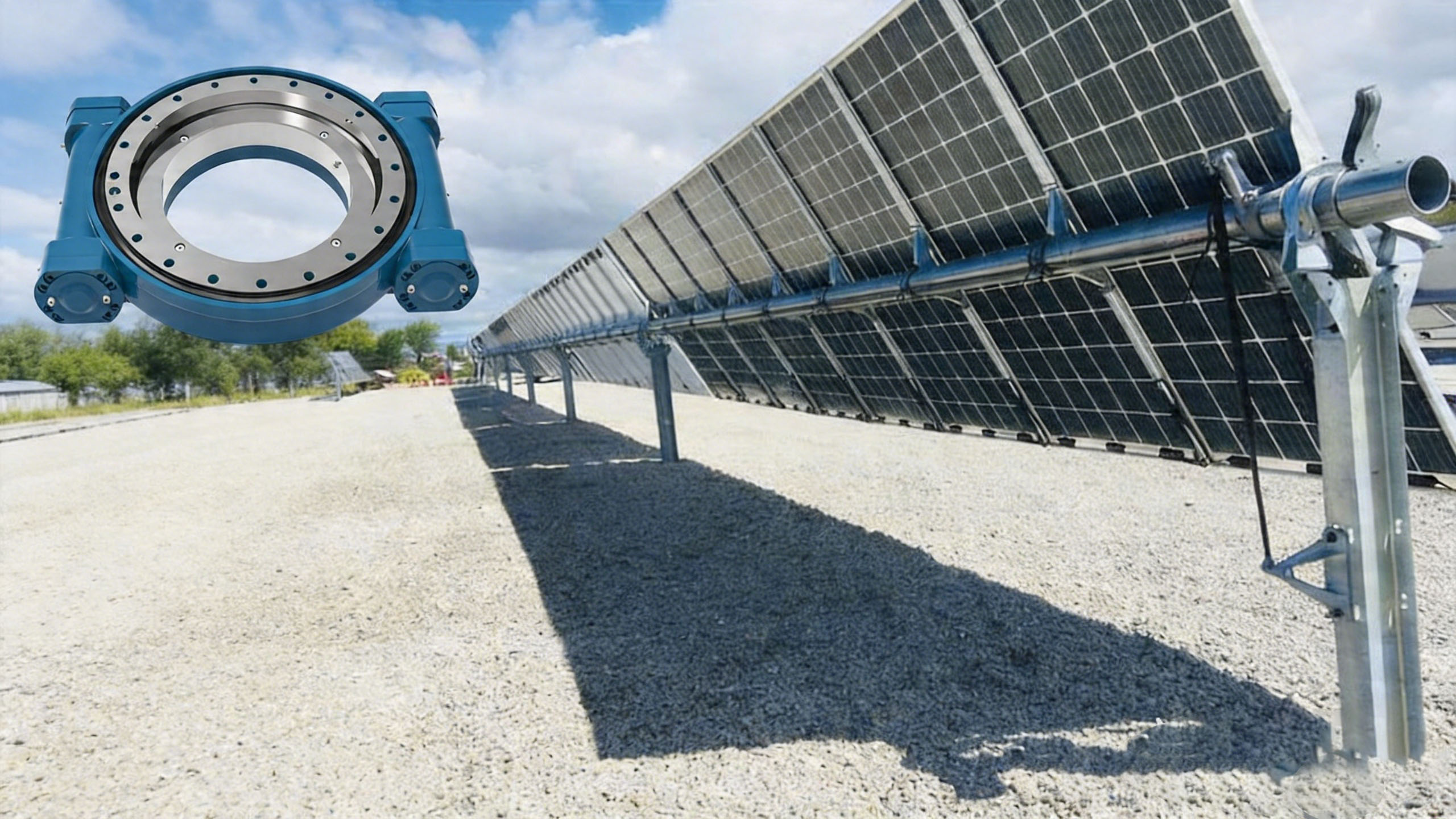 Maximizing Solar Efficiency: Slew Drives in Solar Trackers