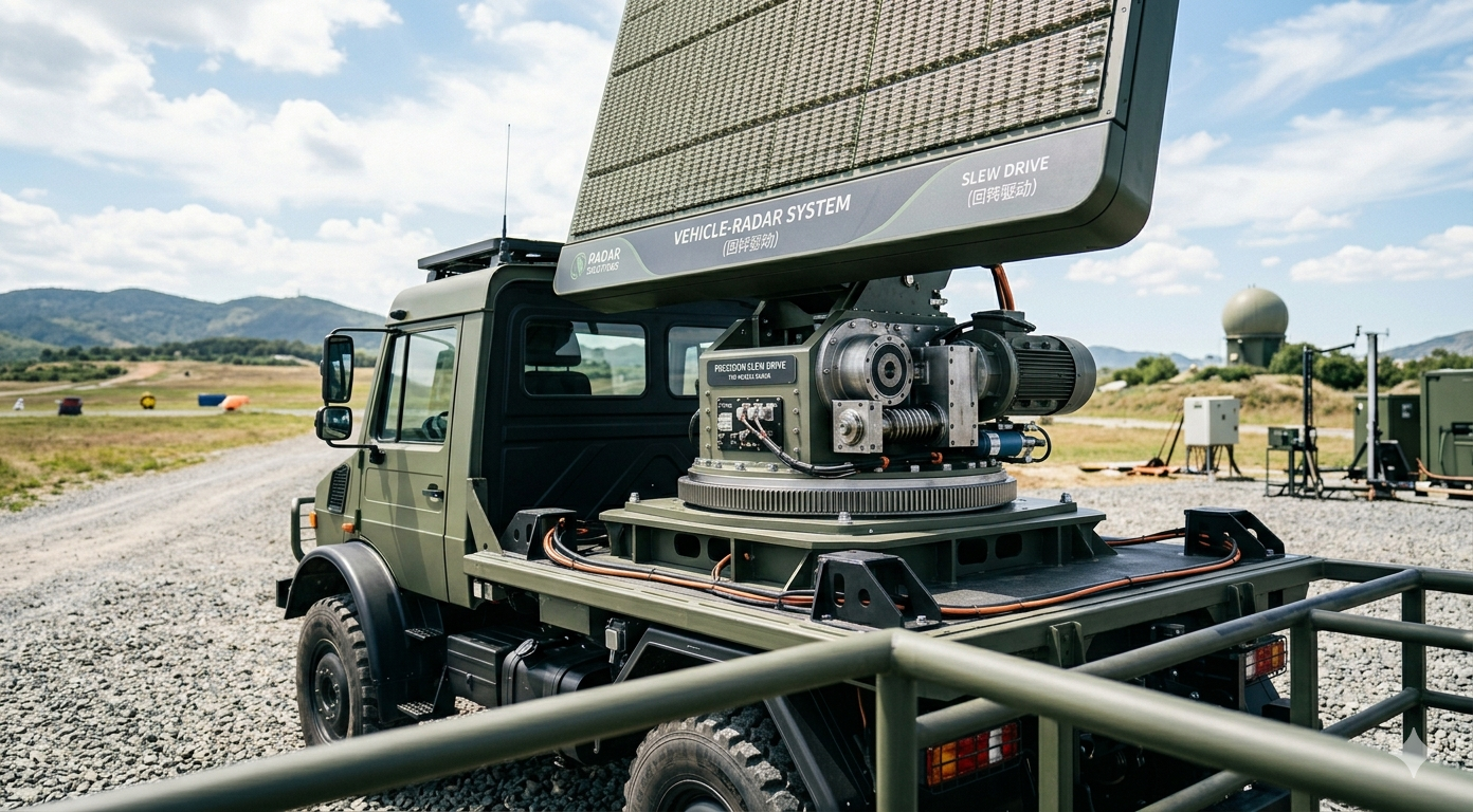 Slew Drive For Vehicle Radar