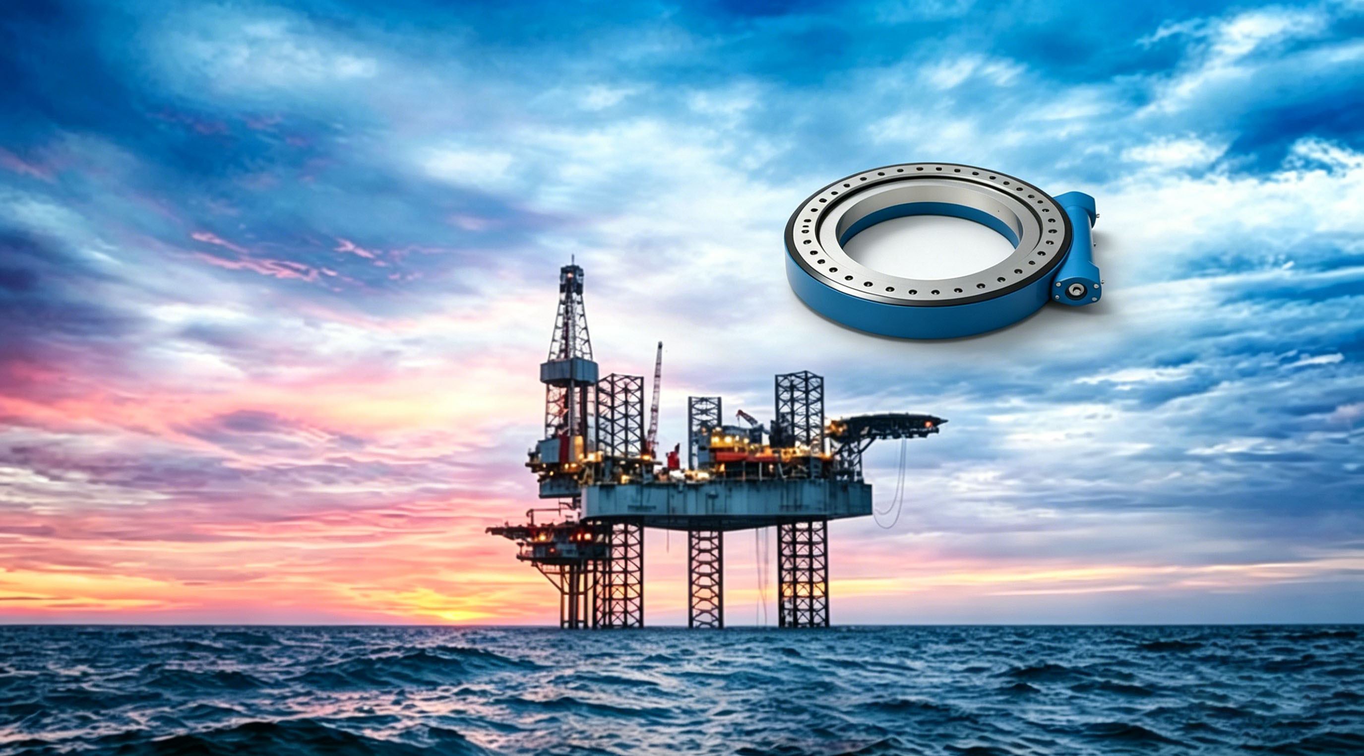 Driving Oil and Gas Production: The Impact of Custom Slew Drives on Drilling Rigs