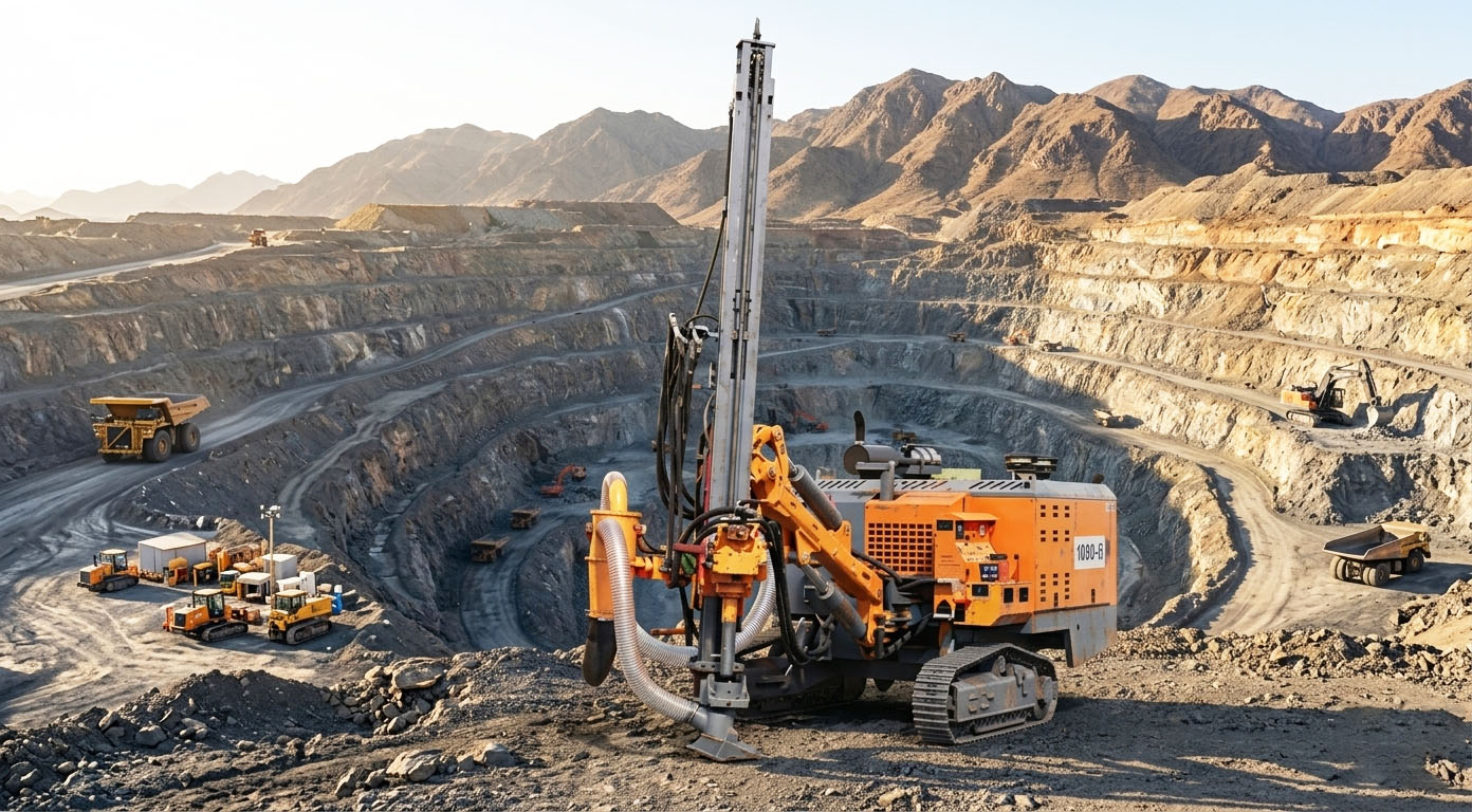 Slew Drive For Coal Mine Rig