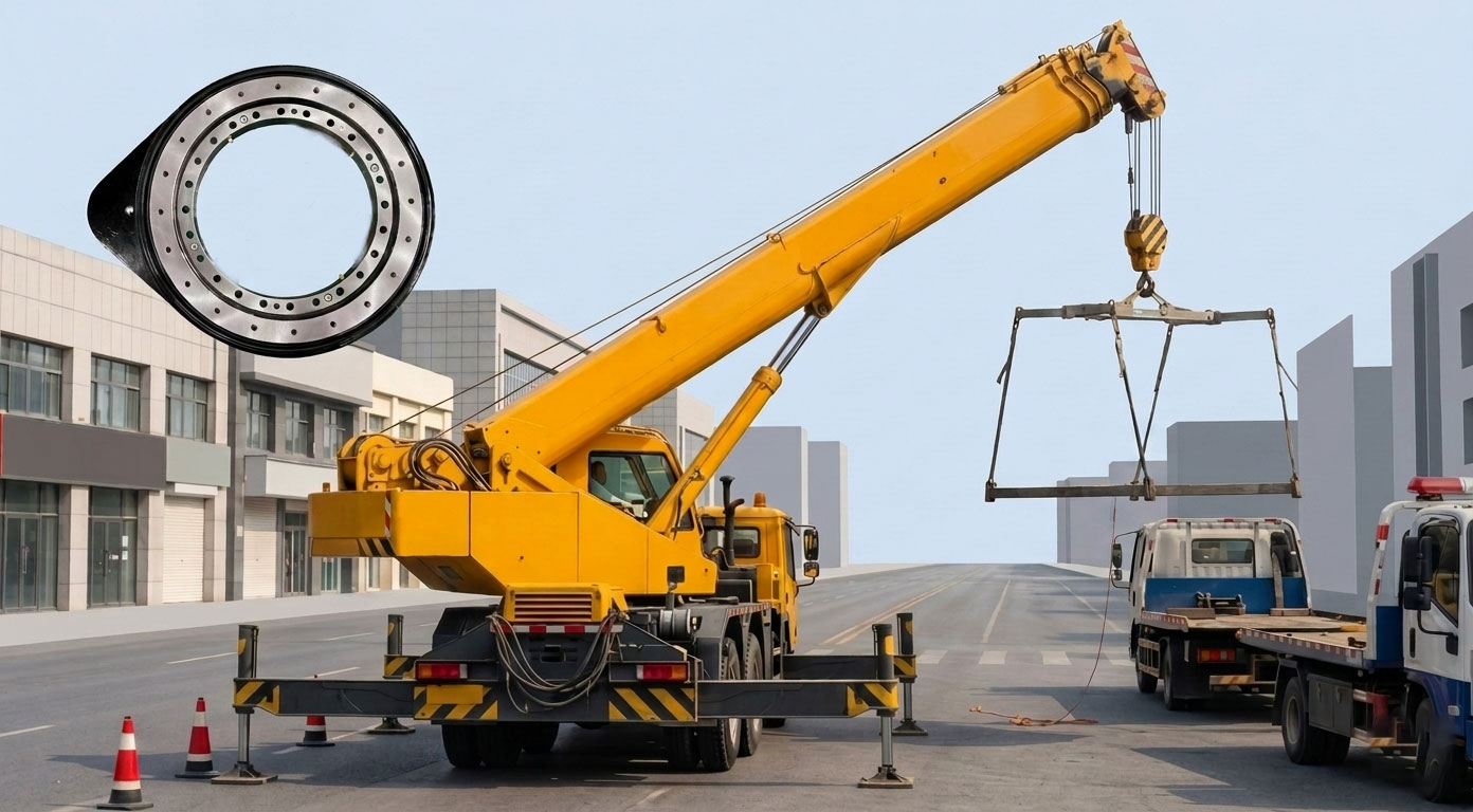 Spur Gear Slew Drive for Car Cranes