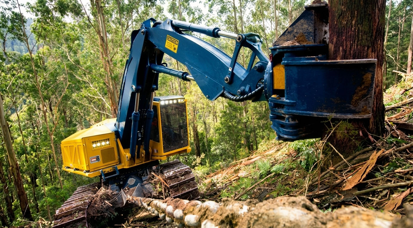 Slew Drive for Forestry Machinery