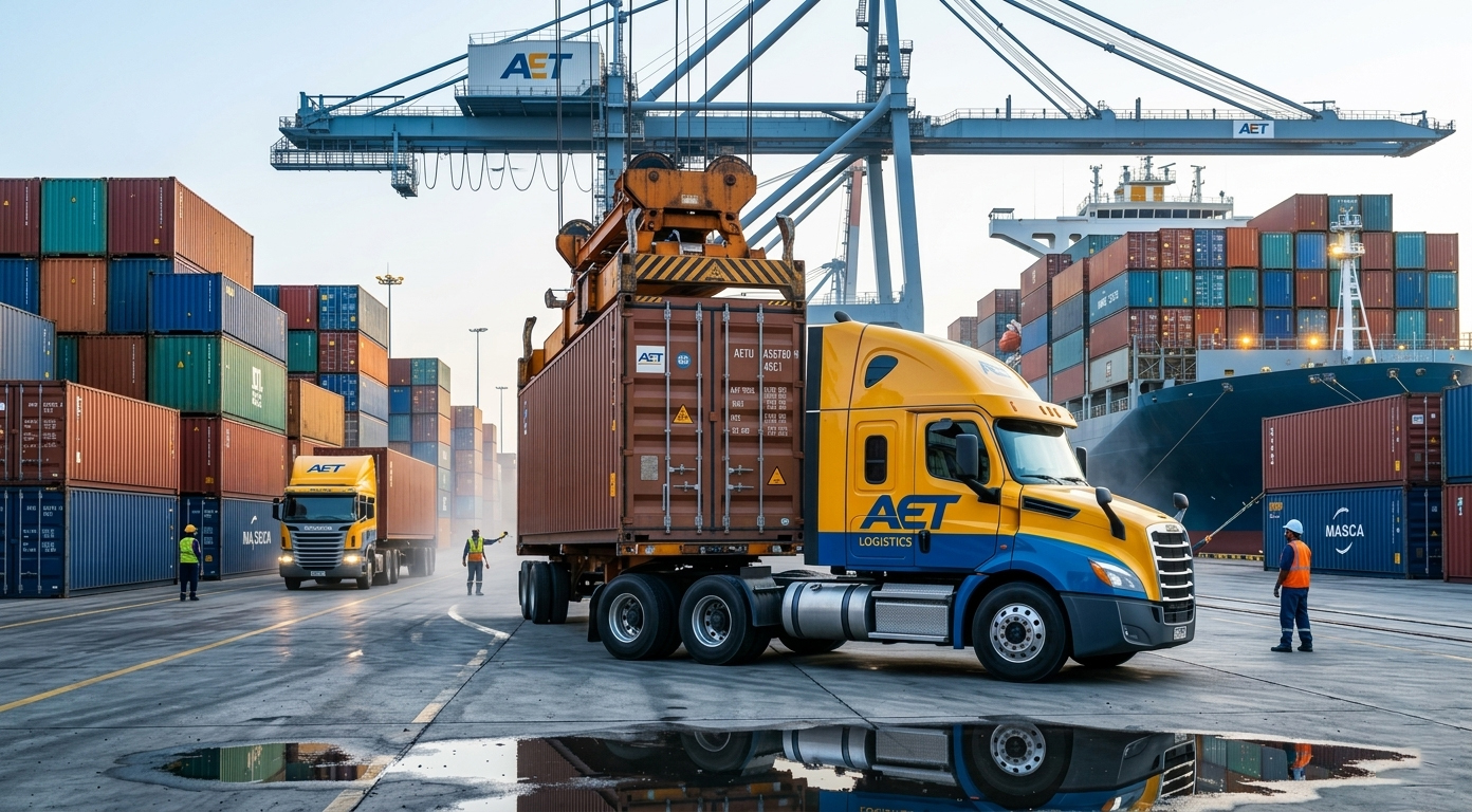 Slew Drive for Container Truck