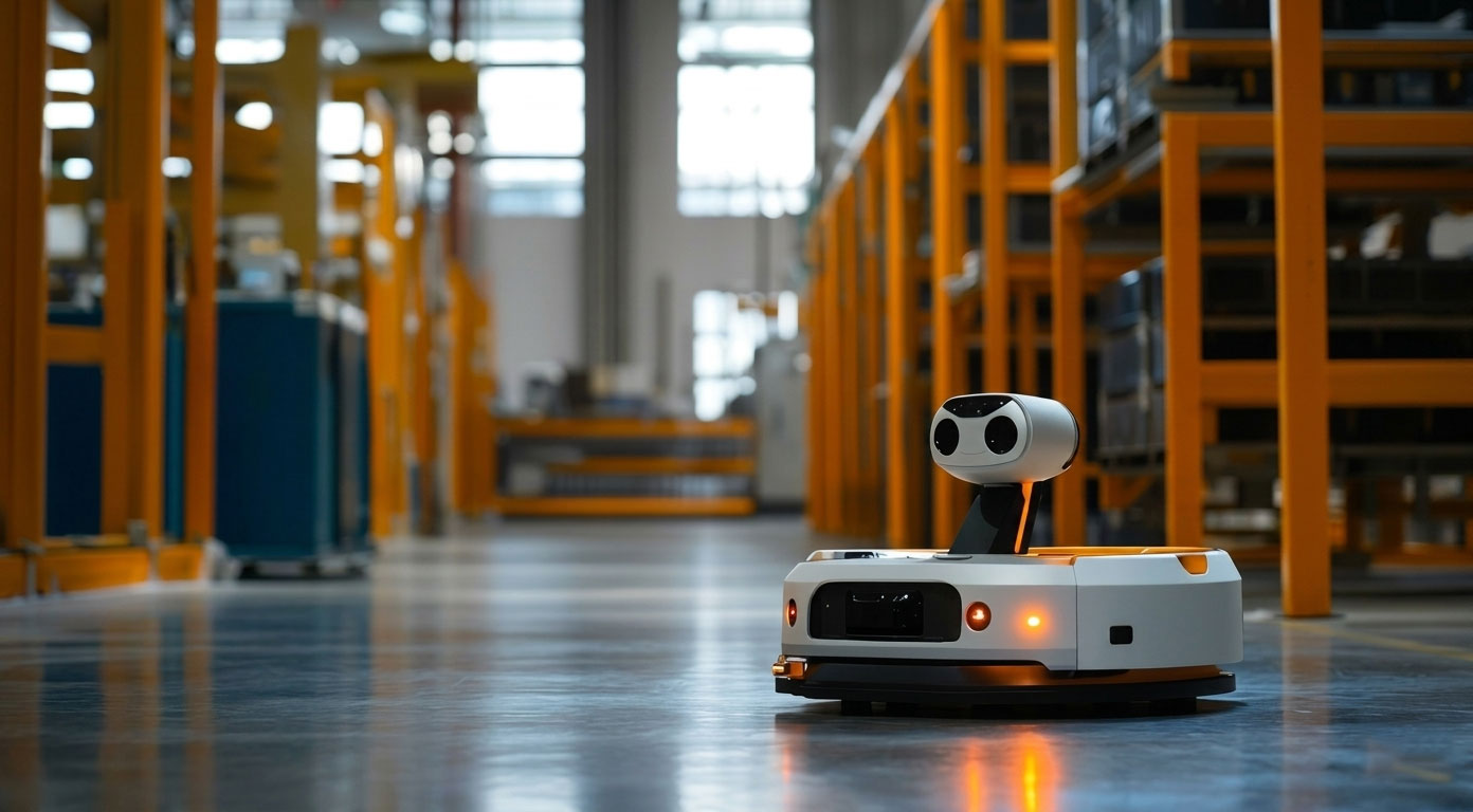 Slew Drives for Compact and Flexible AGV/AMR Steering