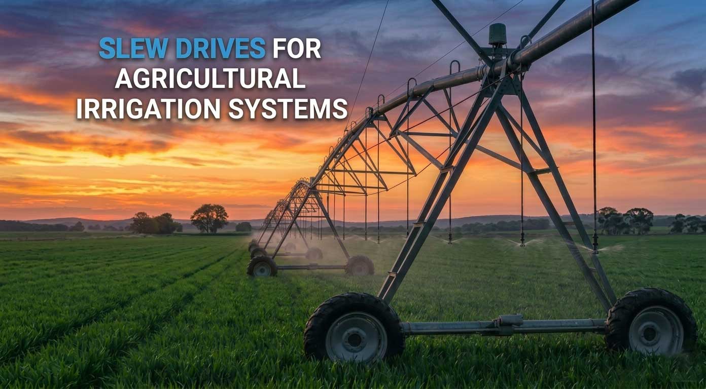 Slew Drives for Agricultural Irrigation Systems