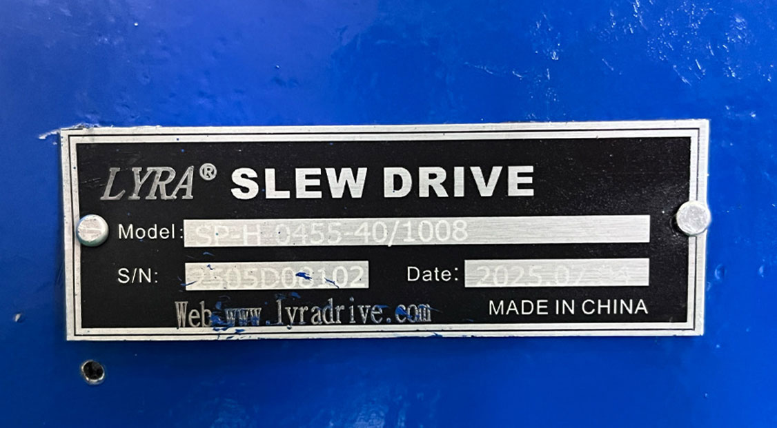 LyraDrive SP-H Slew Drives Exported to the United States