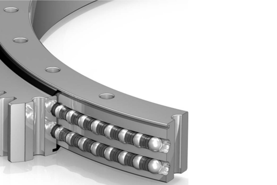 Double Row Ball Slewing Ring Bearings: The Heavy-Duty Powerhouse for Demanding Rotation