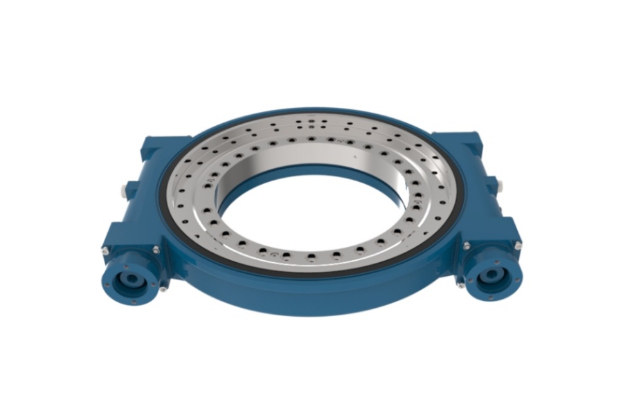 Double Worm Slewing Drive WED21 High Torque Precision